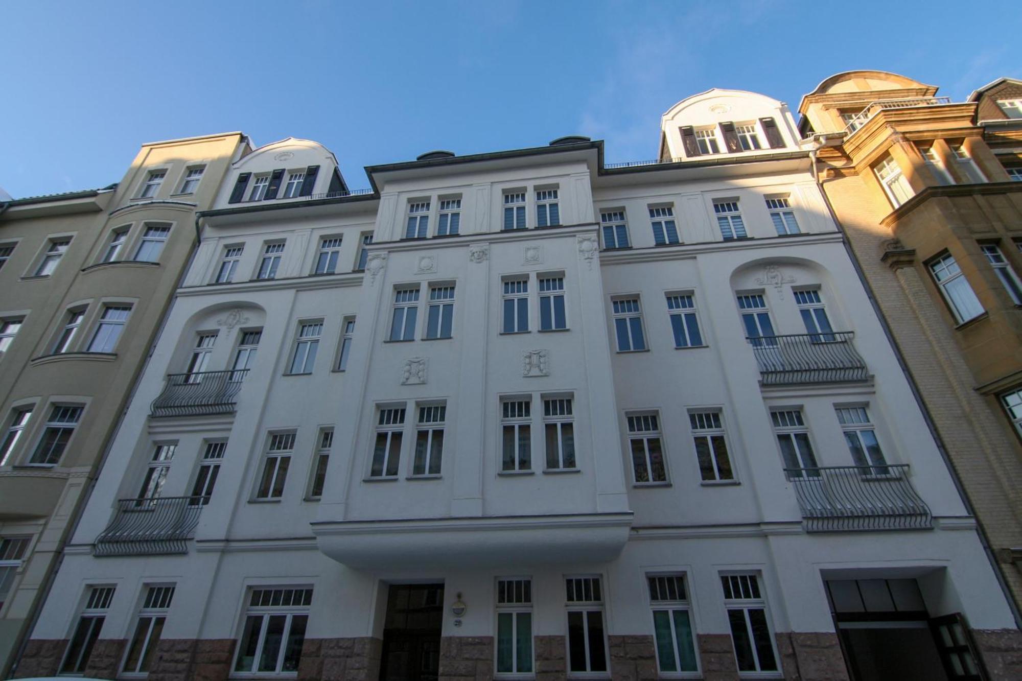 Premium Quartier Clara , Karl Und Fritz Auf Dem Kassberg Mit Eigenem Stellplatz Apartment เคมนิตซ์ ห้อง รูปภาพ