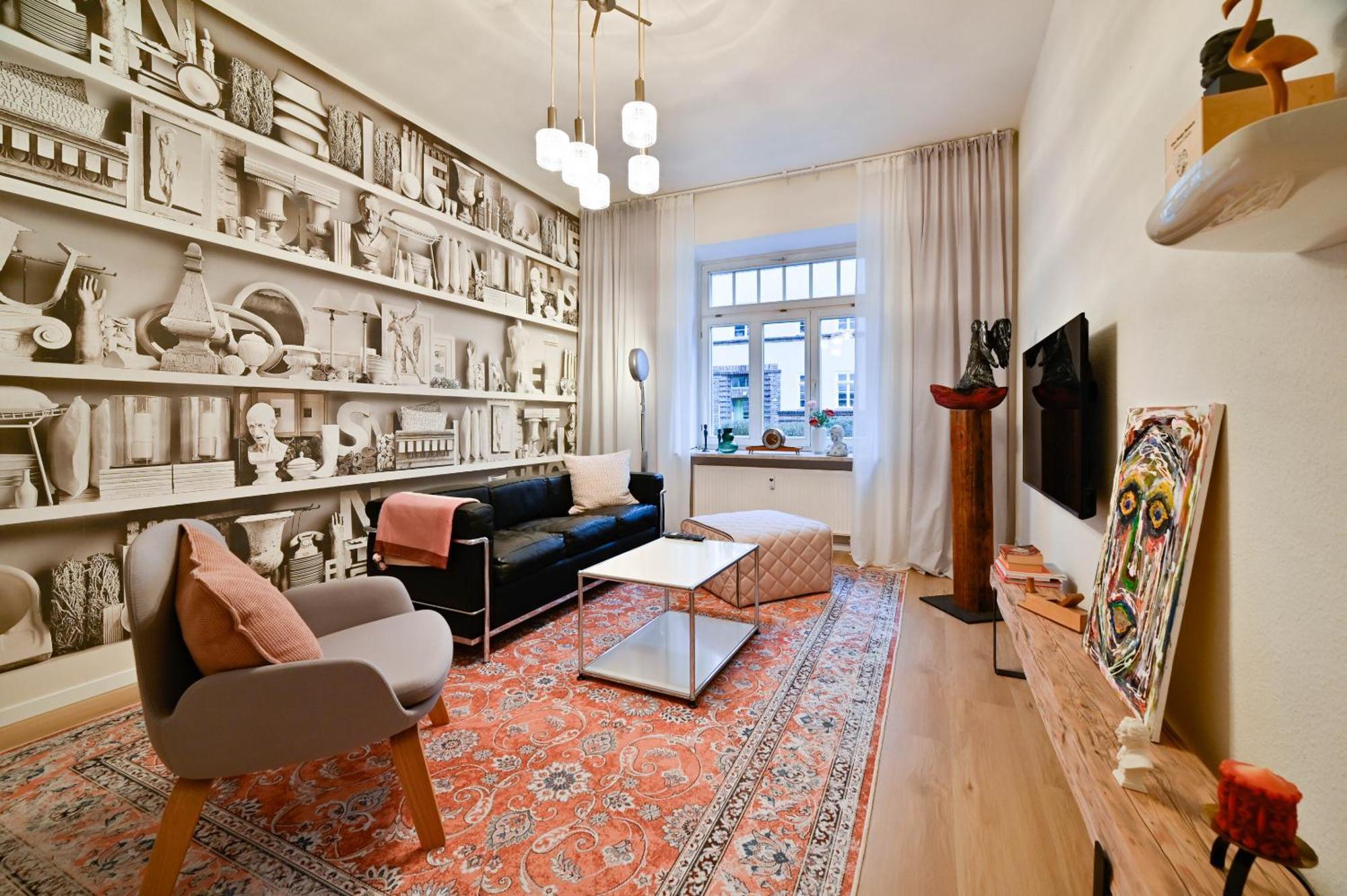 Premium Quartier Clara , Karl Und Fritz Auf Dem Kassberg Mit Eigenem Stellplatz Apartment เคมนิตซ์ ภายนอก รูปภาพ