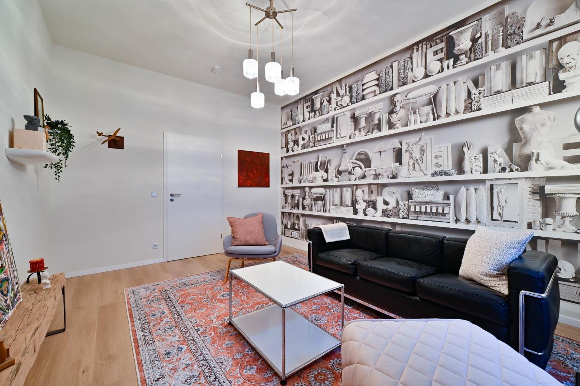 Premium Quartier Clara , Karl Und Fritz Auf Dem Kassberg Mit Eigenem Stellplatz Apartment เคมนิตซ์ ห้อง รูปภาพ
